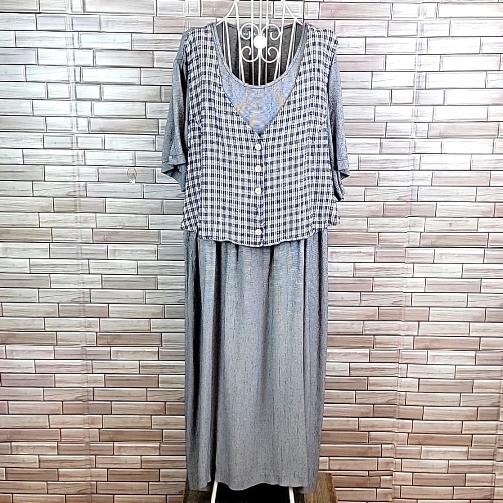 Carol Anderson vintage midi dress Size 24